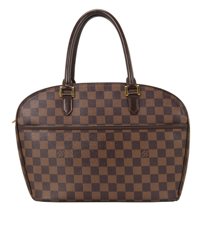Sairra Horizontal Bag, &pound;550, Handbags, Brown, Canvas, Front view